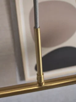 New It's about RoMi Carrara Recht Hanglamp White marble, Gold