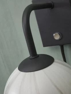 Online It's about RoMi Carrara Wandlamp White marble, Black