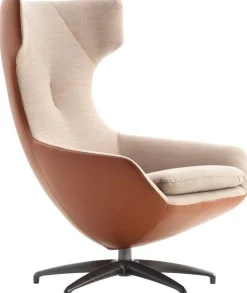 Outlet Leolux Caruzzo Fauteuil Bruin