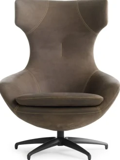 Outlet Leolux Caruzzo Fauteuil Bruin
