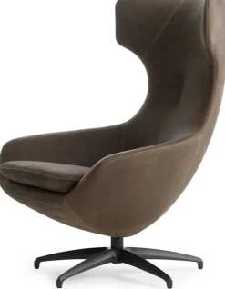 Outlet Leolux Caruzzo Fauteuil Bruin