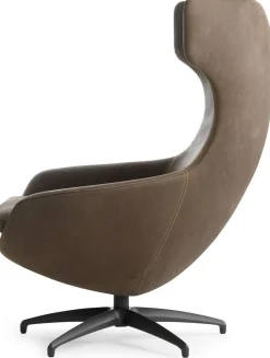 Outlet Leolux Caruzzo Fauteuil Bruin