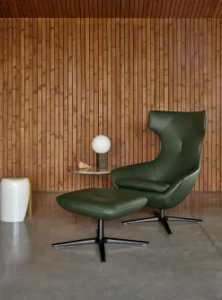 Outlet Leolux Caruzzo Fine Poef Grijs