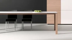 New Saunaco Cas Eettafel White