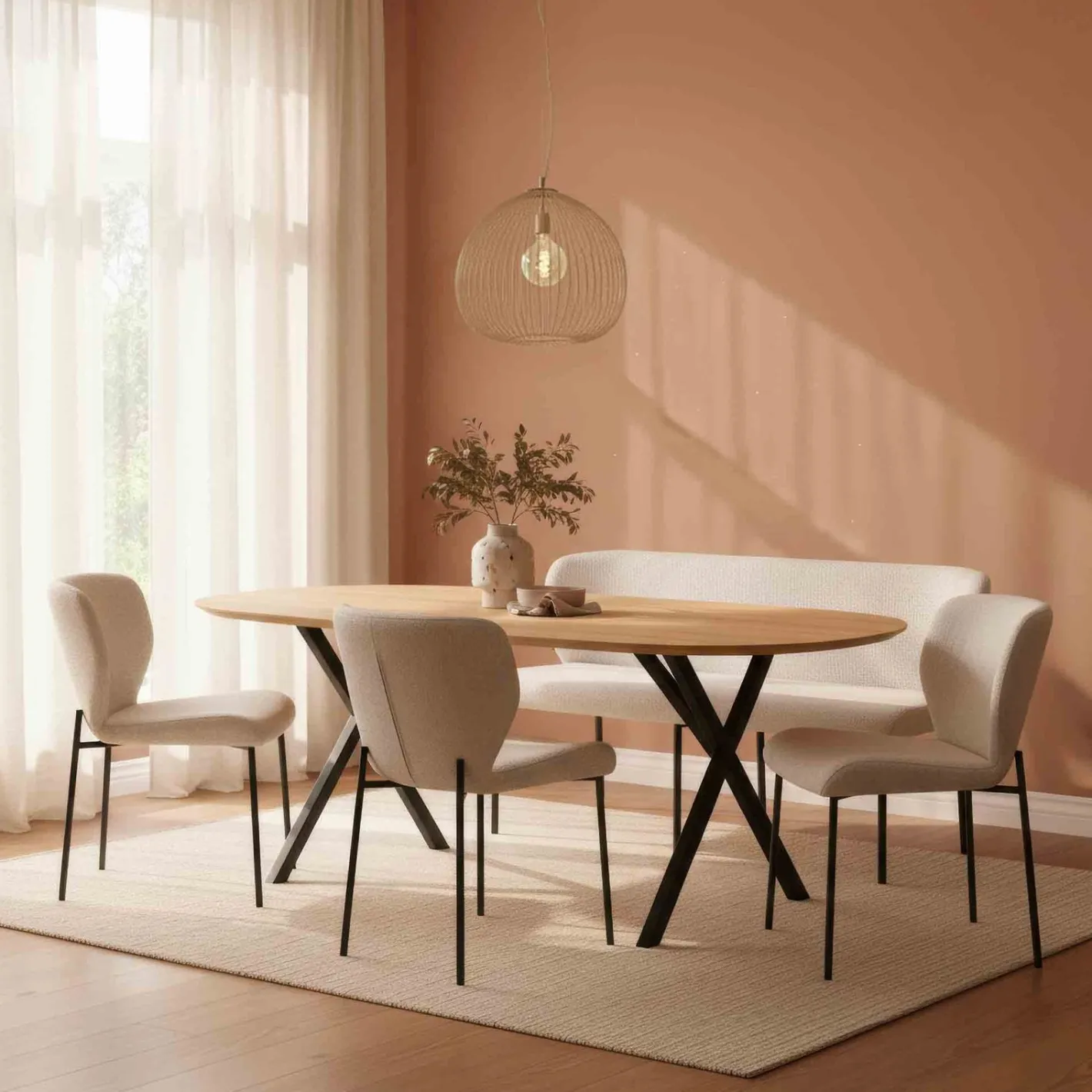 Best Eijerkamp Collectie Casco Eettafel Naturel