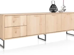 Clearance Henders en Hazel Castello Dressoir Sand oak