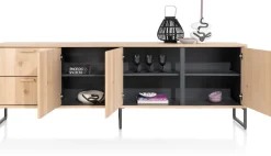 Clearance Henders en Hazel Castello Dressoir Sand oak