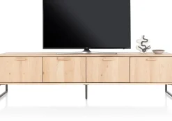 Clearance Henders en Hazel Castello Lowboard Naturel, Grafiet