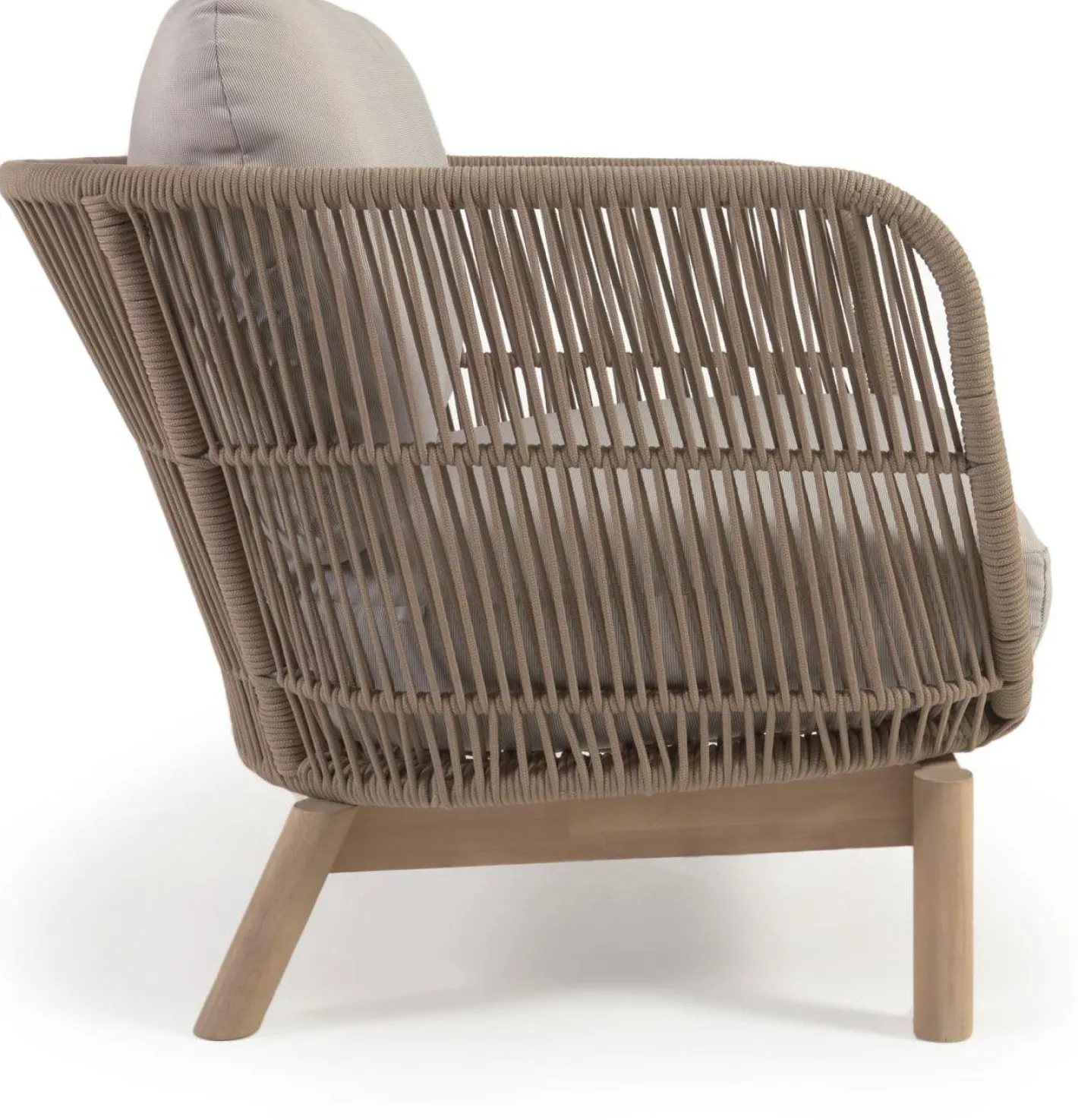 Discount Kave Home Catalina Tuinstoel Beige, Bruin