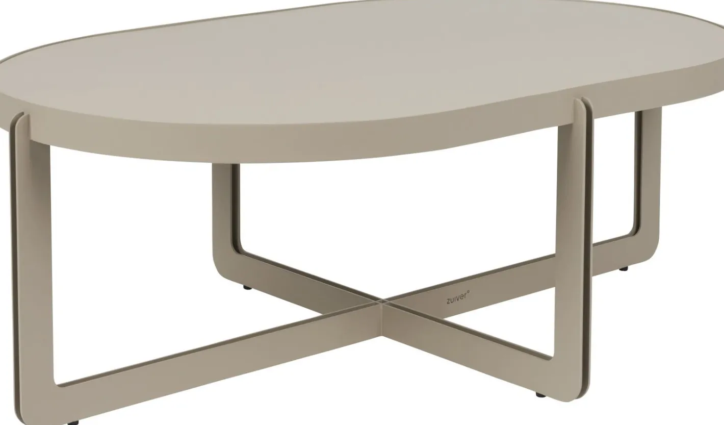 New Zuiver Centre Ovaal Salontafel Beige