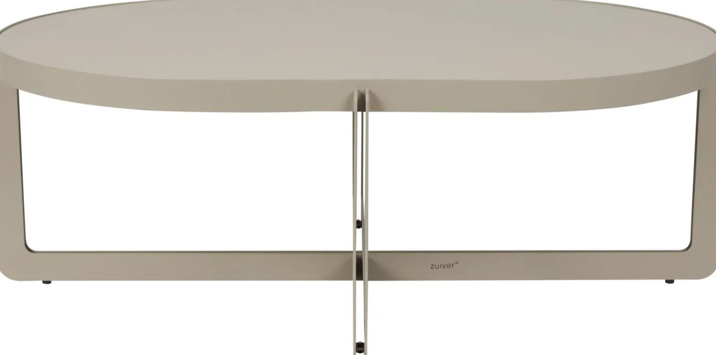 New Zuiver Centre Ovaal Salontafel Beige