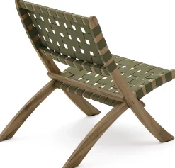 Hot Kave Home Chabeli Tuinstoel Groen, Naturel