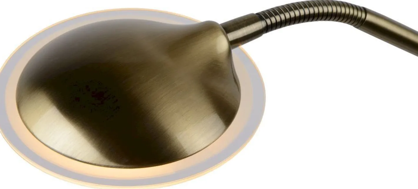 Lucide Champion-Led Vloerlamp Brons