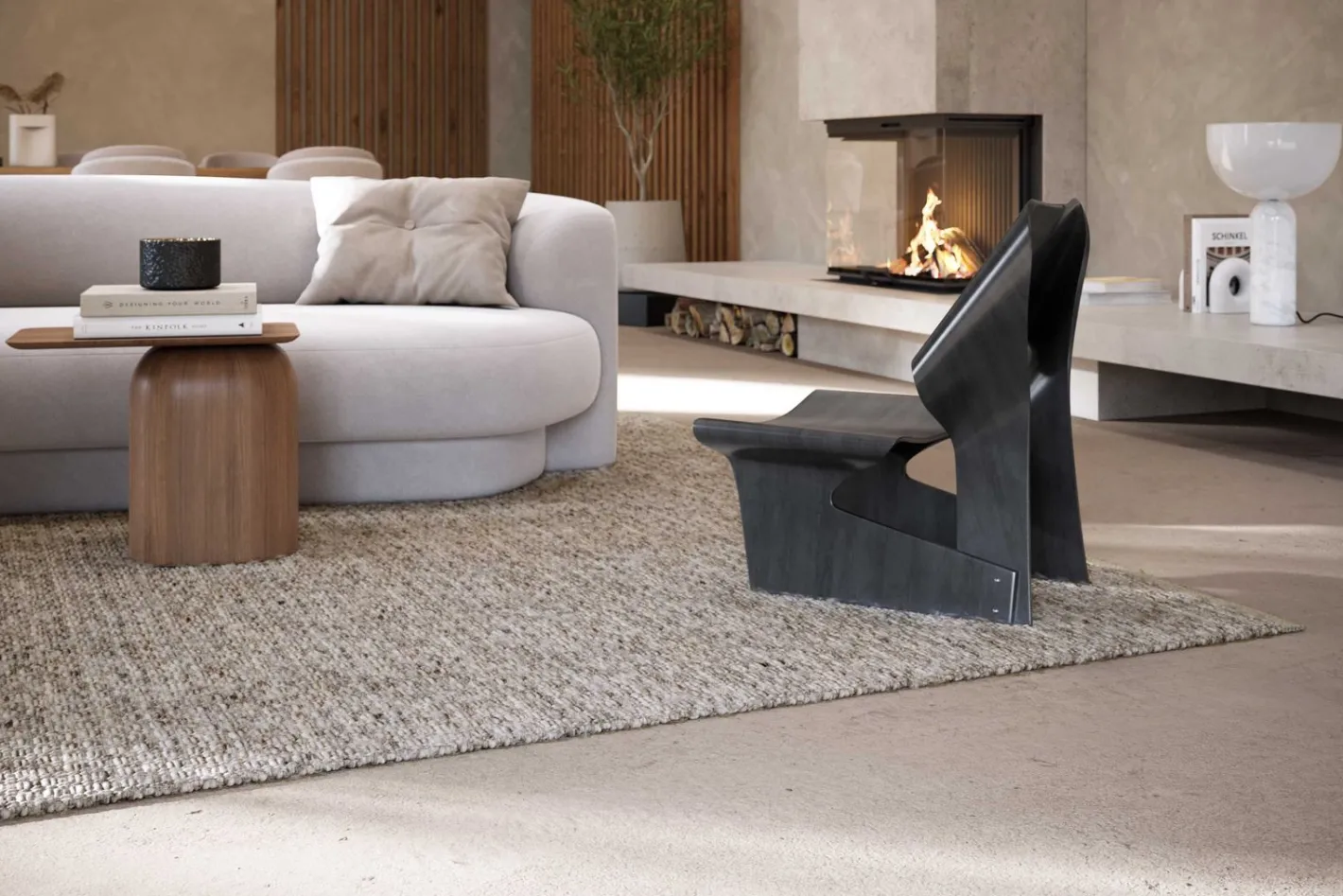 Brinker Carpets Chevet Pallio High Vloerkleed 1201 White Warp