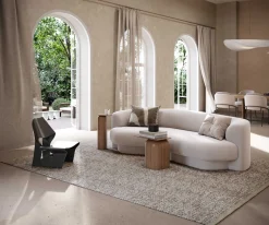 Brinker Carpets Chevet Pallio High Vloerkleed 1201 White Warp