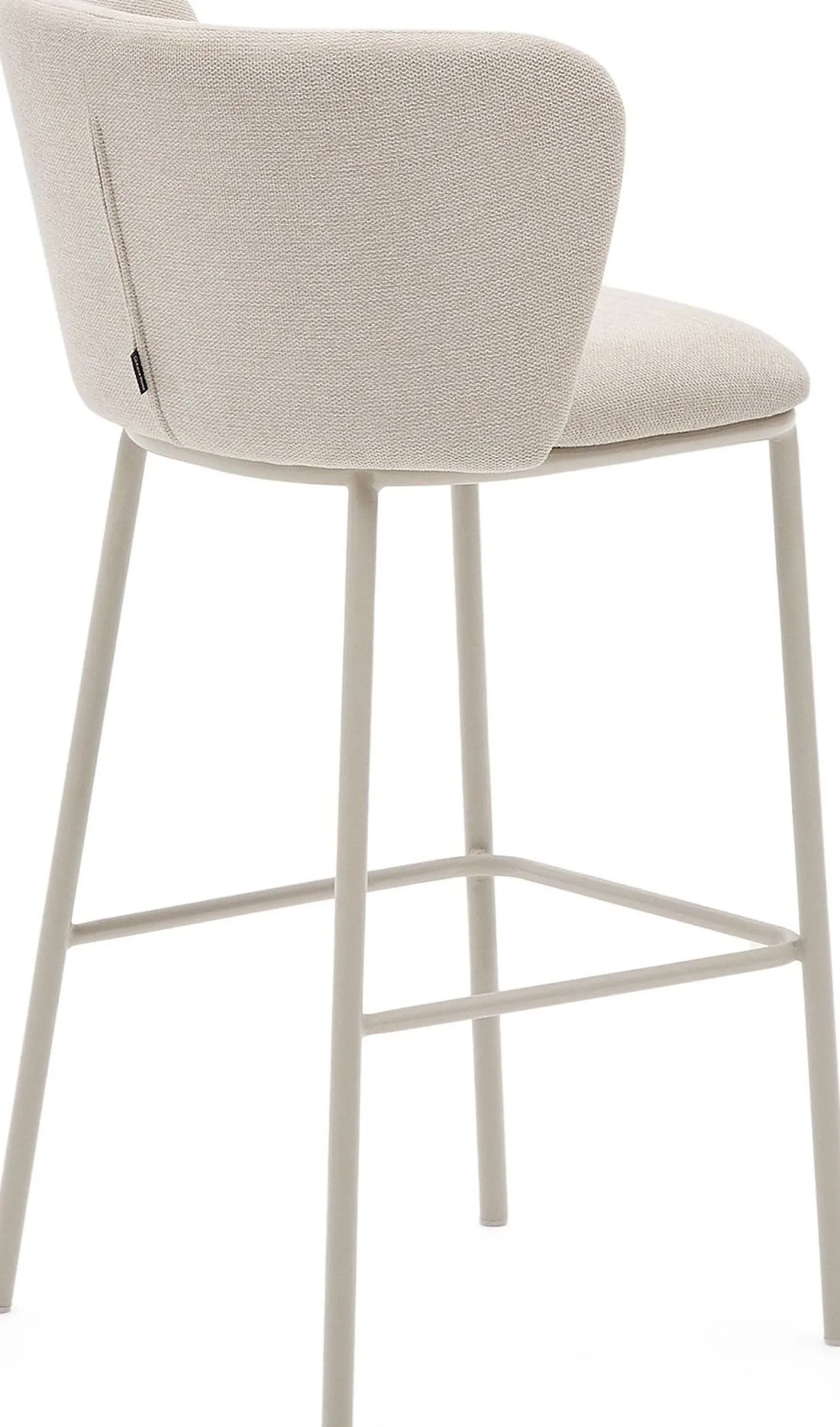 Best Kave Home Ciselia Hoog Barstoel Beige
