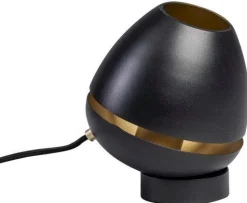 Outlet Eijerkamp Collectie Claire Tafellamp Zwart, Goud