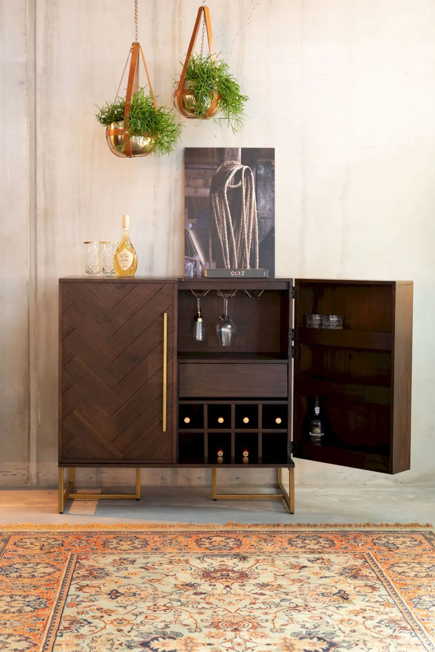 Sale Dutchbone Class Opbergkast Brown