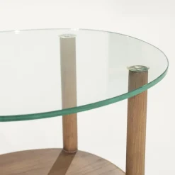 Online Eleonora Cleo Bijzettafel Lichtbruin