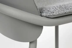 Best Zuiver Clip (set van 2) Eetkamerstoel Grey
