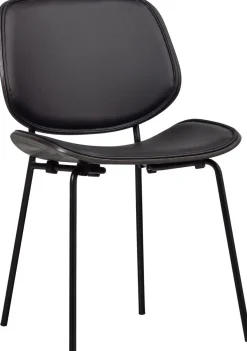 Clearance WOOOD Close In Eetkamerstoel Black