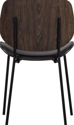 Clearance WOOOD Close In Eetkamerstoel Black