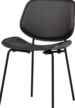Clearance WOOOD Close In Eetkamerstoel Black