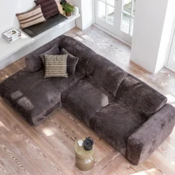 Discount WOOOD Cloud Hoekbank Warm Brown