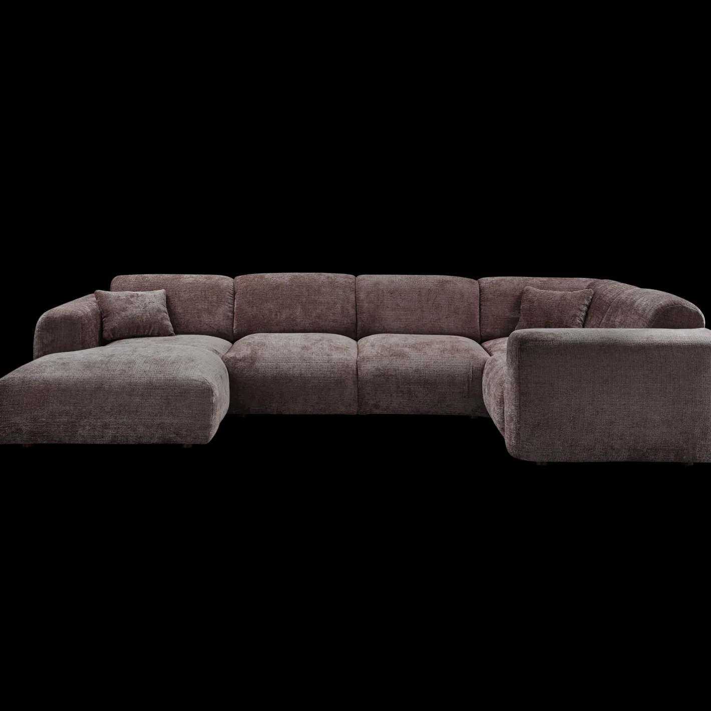 WOOOD Cloud U-bank Warm Brown