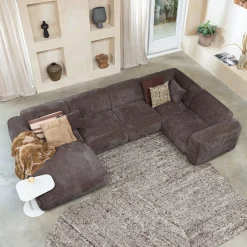 WOOOD Cloud U-bank Warm Brown