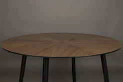 Hot Dutchbone Clover Rond Eettafel Bruin