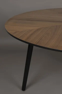 Hot Dutchbone Clover Rond Eettafel Bruin