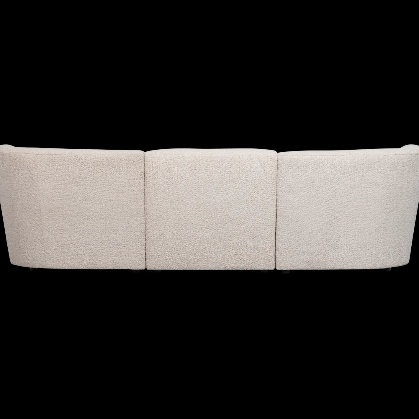 Outlet WOOOD Coco 3-Zitsbanken Creme