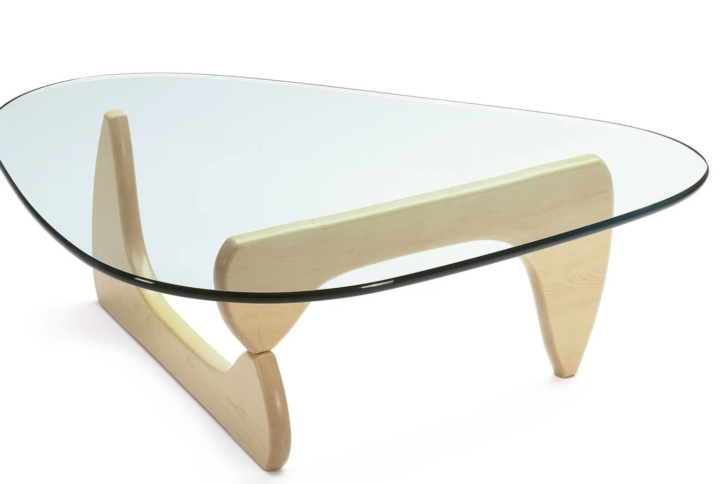 Clearance Vitra Coffee Table Salontafel Transparant, Naturel