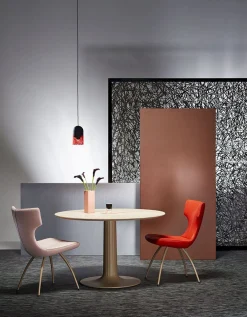 Sale Leolux Columna Eettafel Zwart