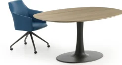 Sale Leolux Columna Eettafel Zwart