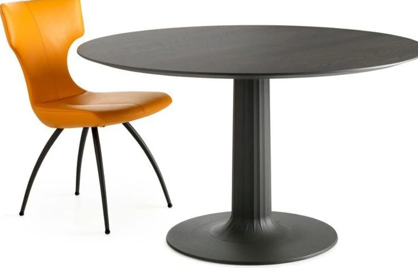 Sale Leolux Columna Eettafel Zwart