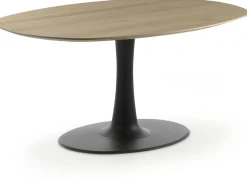 Sale Leolux Columna Eettafel Zwart
