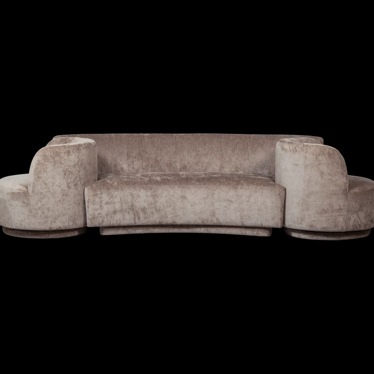 Hot WOOOD Combi-Popular Elementenbank Taupe