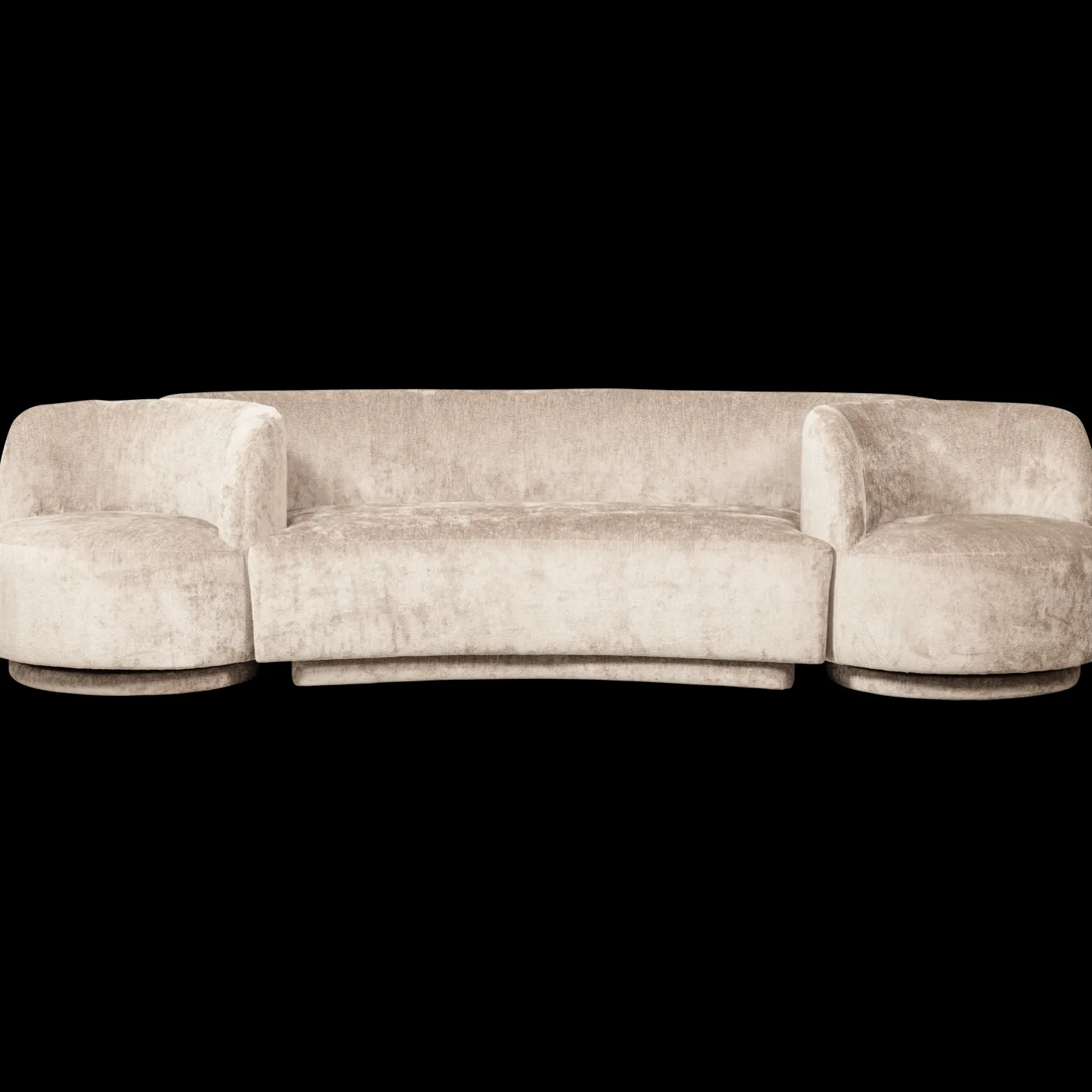 Best WOOOD Combi-Popular Elementenbank Natural