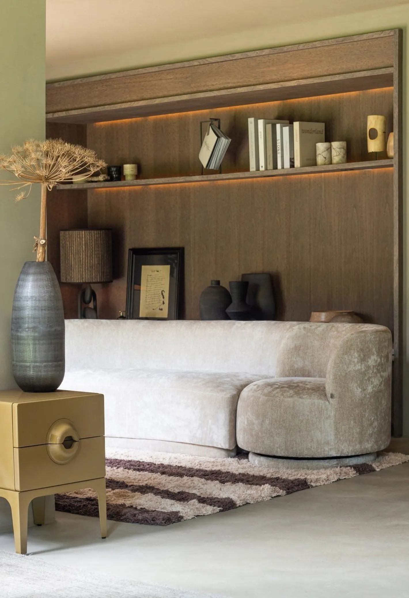 Best WOOOD Combi-Popular Elementenbank Natural