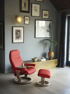 Sale Stressless Consul Relaxfauteuil + Hocker Henna