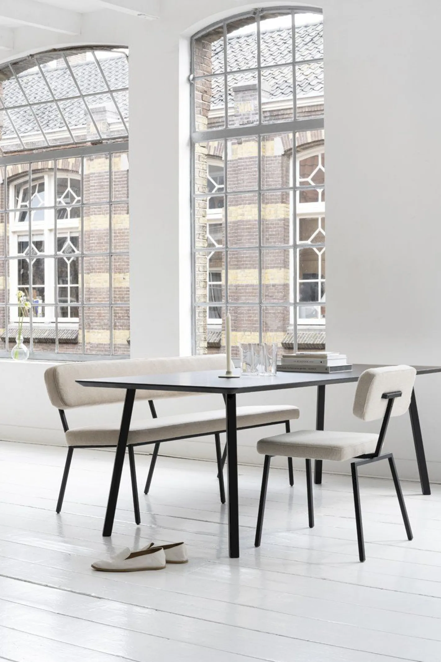 Sale Studio HENK Coode Eetkamerbank Beige