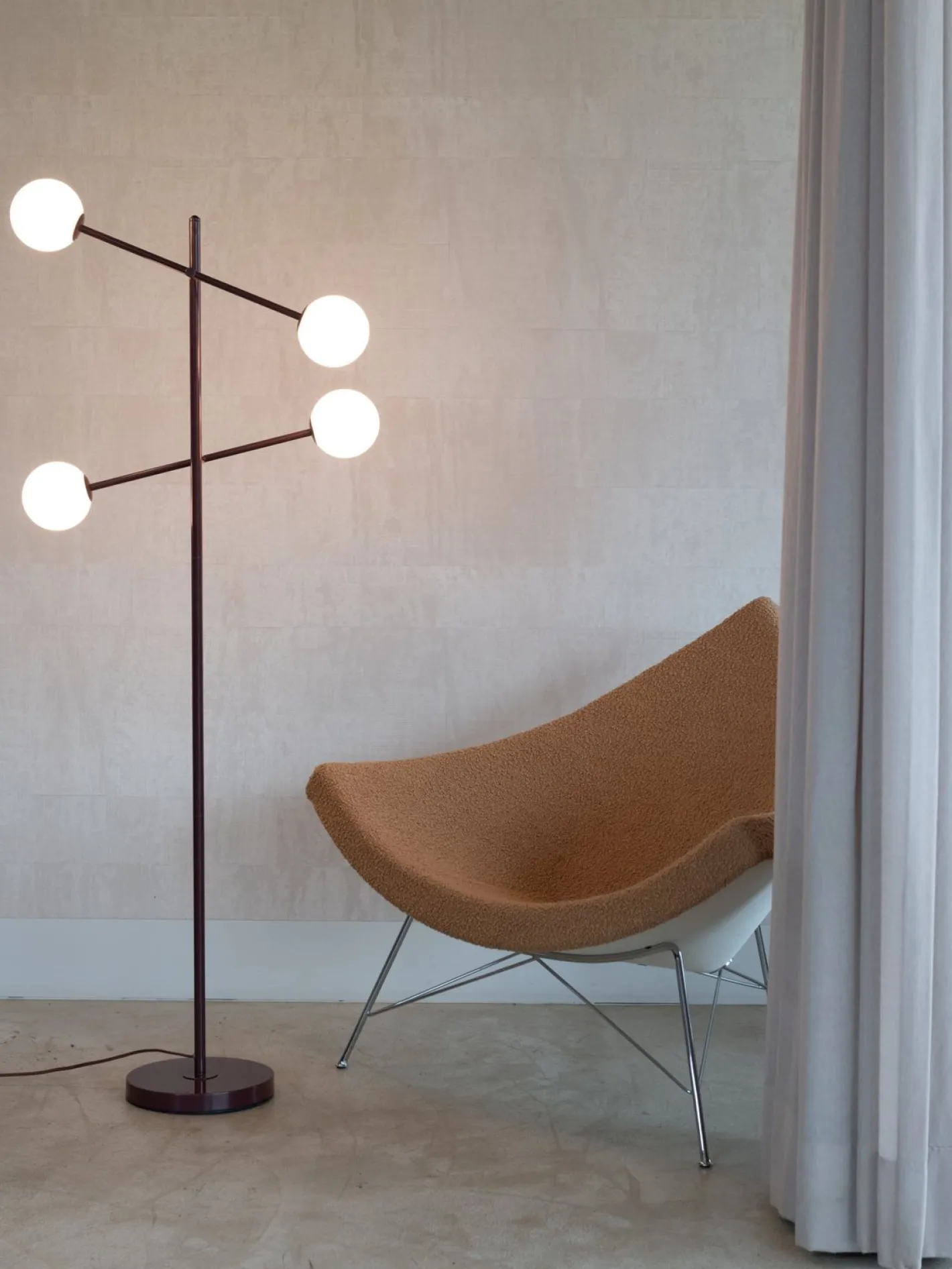 Discount It's about RoMi Copenhagen Vloerlamp Burgundy