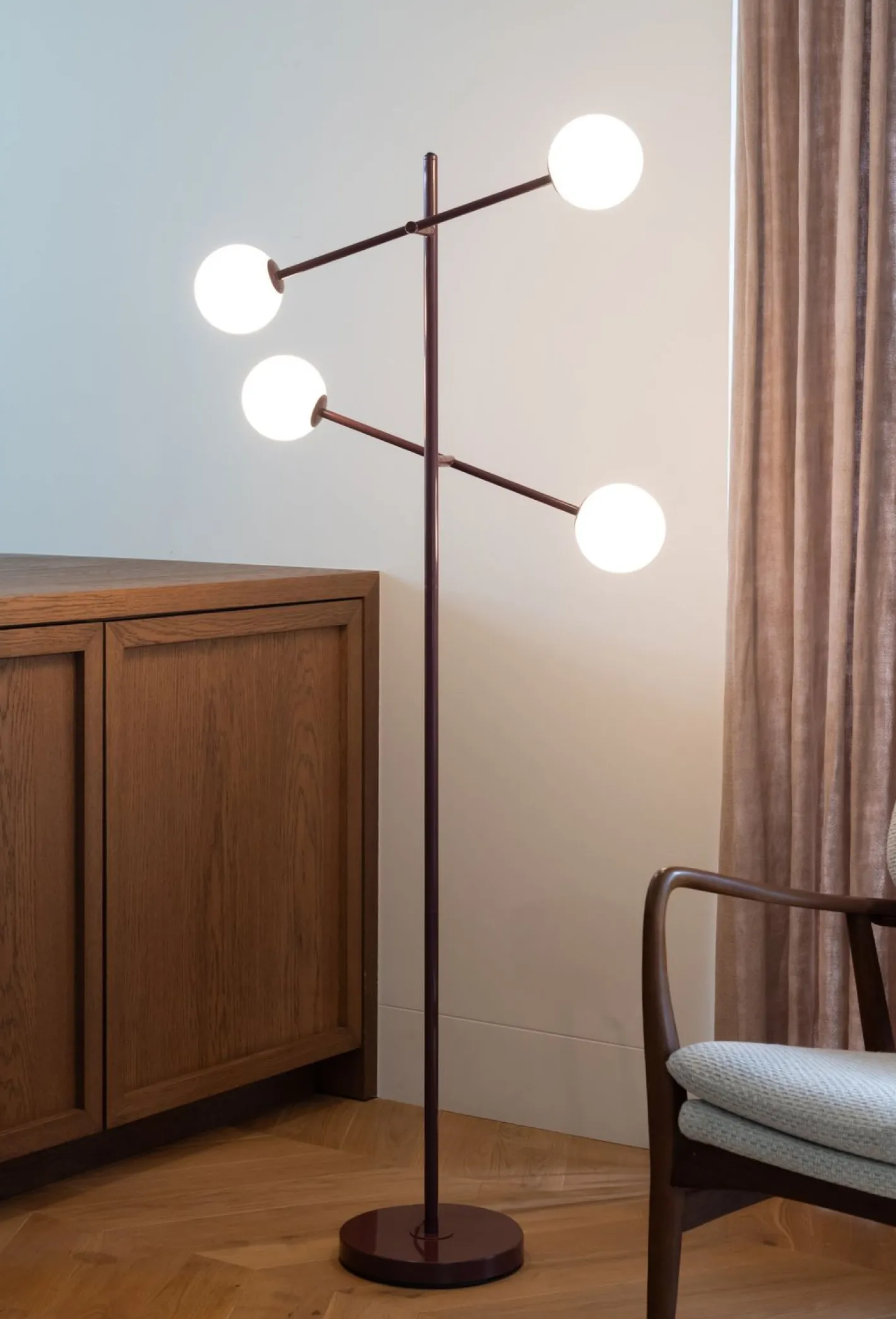 Discount It's about RoMi Copenhagen Vloerlamp Burgundy