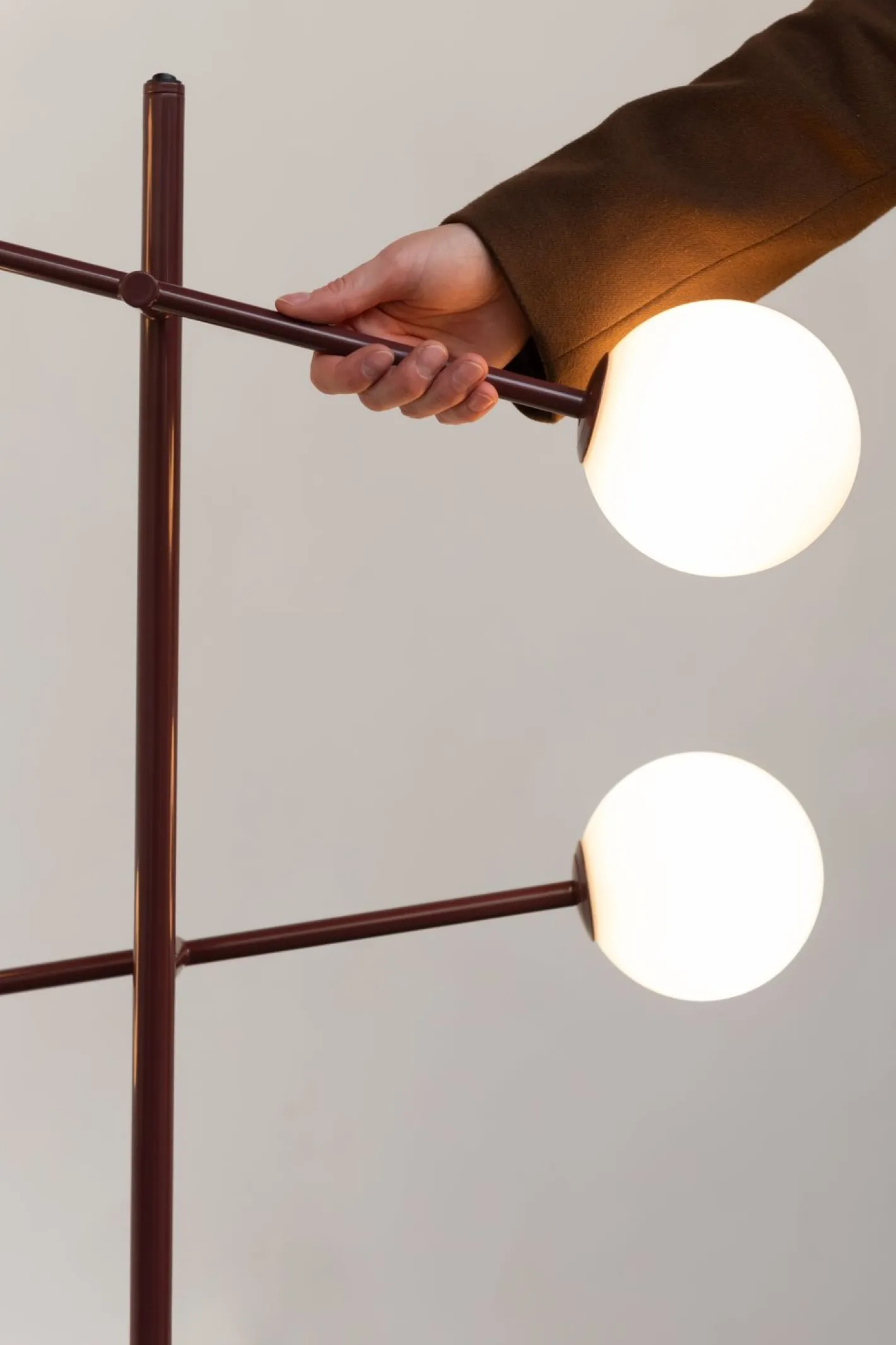 Discount It's about RoMi Copenhagen Vloerlamp Burgundy