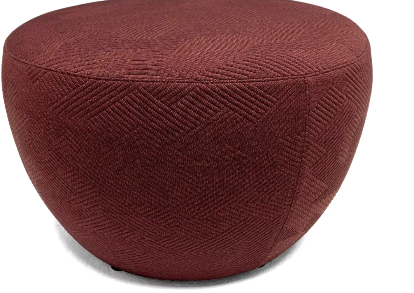 Havee Coral Hocker Bordeaux