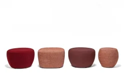 Havee Coral Hocker Bordeaux