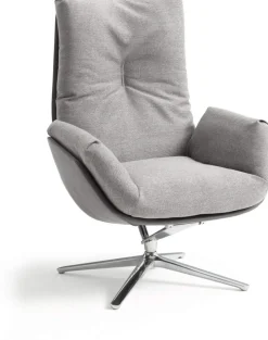 Online COR dia Lounge Draaifauteuil Grijs
