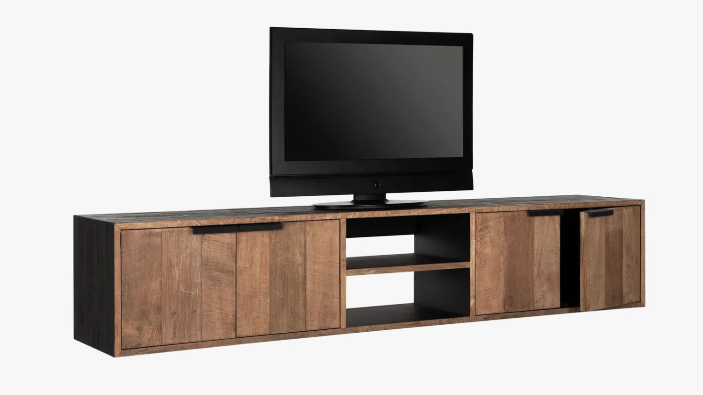 Online DTP Home Cosmo Hangend TV-meubel Natural, Brown